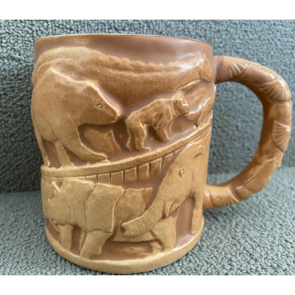 ARK ENCOUNTER 3D Mug Noahs Ark Large Coffee Cup Rhino Giraffe - Picture 9 of 13